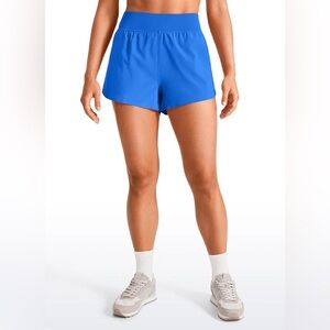 Feathery-Fit Soft High Rise Dolphin Lined Shorts 3''